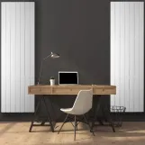 Трубчастий радіатор Betatherm вертикальний Terra TV1 1800x501 (Білий RAL9016М, підк. №99) Фото - 2